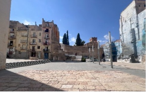 Fotografia de l'estat actual del carrer