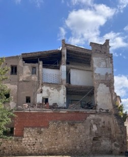 Fotografia de l'estat actual del carrer