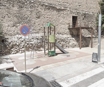 Fotografia de l'estat actual del carrer