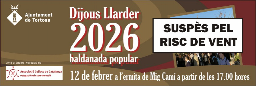 DIJOUS LLARDER 2026