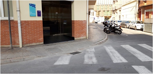 Eliminar barreres arquitectÃ²niques a les voreres del c. Alfara per accedir al CAP Baix Ebre (amb c. ValÃ¨ncia i amb c. CastellÃ³)